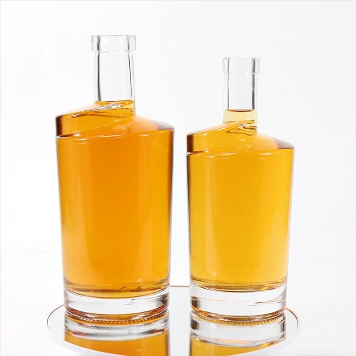 Transparent Vodka Bottle 200ml 375ml 500ml 750ml suppliers
