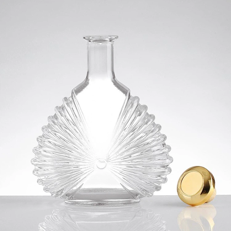 Брендийн лонхонд зориулсан 700мл өвөрмөц хэлбэртэй шилэн лонх