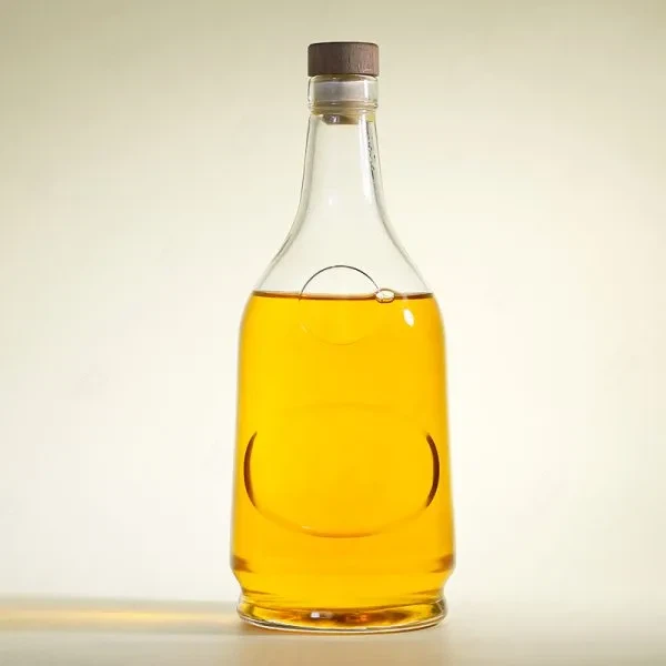 Захиалгат 700мл виски брэндийн бөөний шилэн савны үйлдвэр