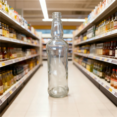 Өндөр{0}}цагаан тунгалаг архины шил